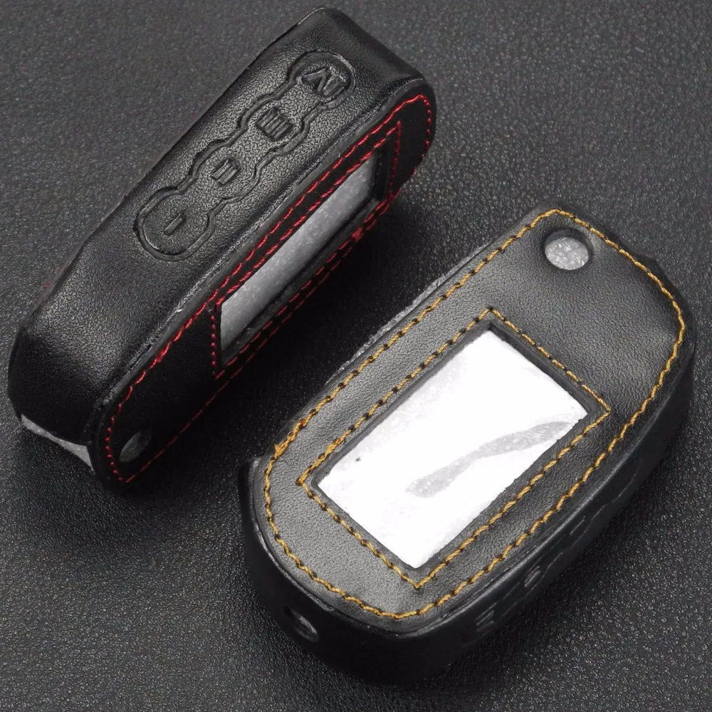 Jingyuqin кожаный чехол с сигнализацией, чехол-брелок Scher-Khan Magicar 6/5 M5 M6, Складной автомобильный флип-пульт дистанционного управления, 4 кнопки
