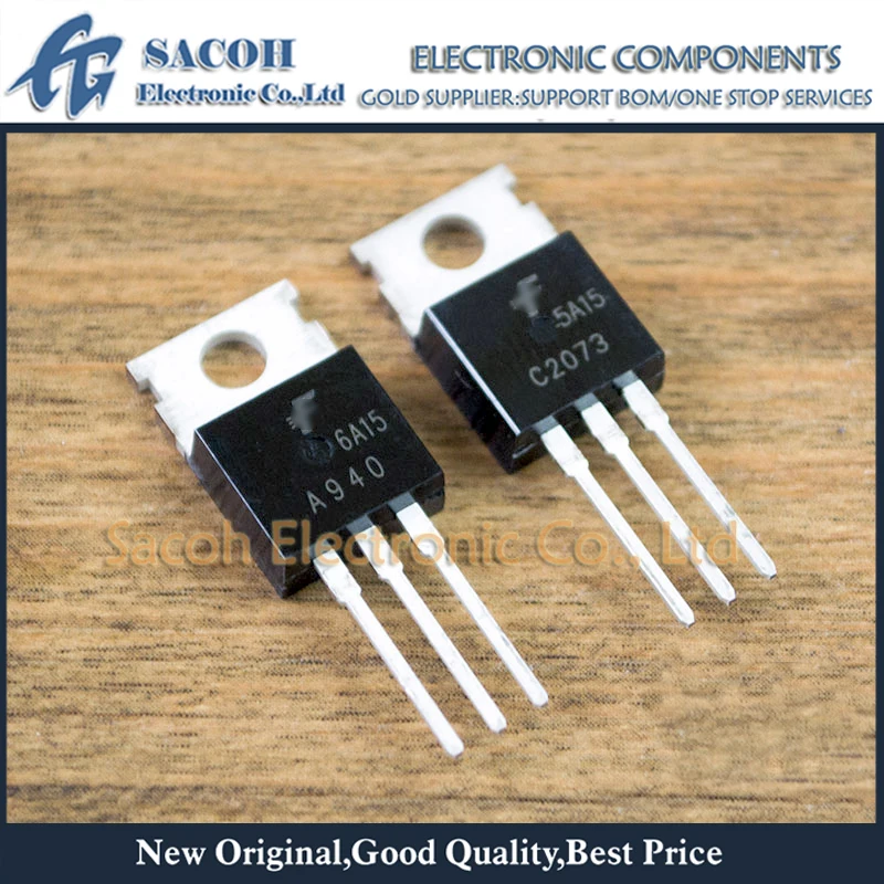 Free Shipping 10pairs 2sa940 A940 2sc2073 C2073 1.5a 150v Npn + Pnp