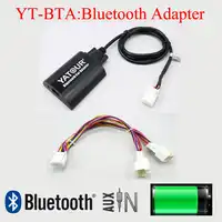 Yatour カーラジオの bluetooth MP3 ハンズフリートヨタレクサスサイオンための 6 + 6PIN とナビゲーションシステム