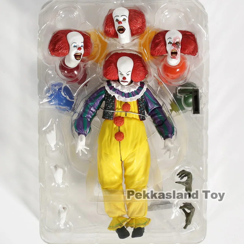 NECA Стивен Кинг это 1990 Ultimate Pennywise фигурку Коллекционная модель игрушки