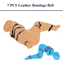 Leather Bondage Slave Bdsm Sex Bondage Fetish Hand Bondage BDSM Adult Sex Toys For Couple