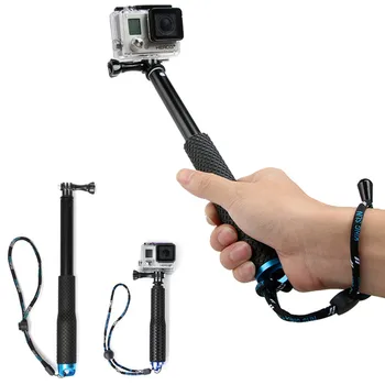 36 inch For SP POV Pole Extendable Self Selfie Stick Handheld Monopod Dive Since for Gopro Hero 4 3+ 3 2 sj4000 Sport Camera