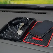 Автомобильный орнамент декоративный коврик для интерьера мобильный навигационный опорный коврик может отстегиваться положить небольшие товары для Mercedes с помощью стайлинга автомобиля