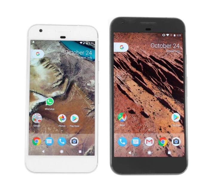 Разблокированный мобильный телефон Google Pixel 4G LTE 5,0 дюймов, четырехъядерный процессор, 4 Гб ОЗУ, 32 ГБ/128 Гб ПЗУ, смартфон 1080x1920
