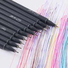 Лидер продаж 10 шт./компл. 0,38 мм акварель тонкая ручка для рисования карандаш для раскрашивания инструмент подставка для кисточек