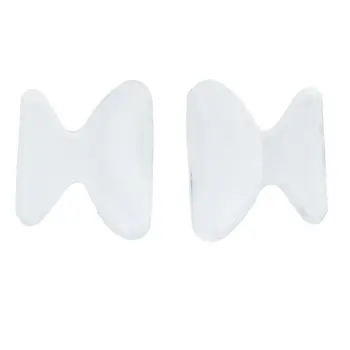 

EAS 1 Pair of Stick-On Eyeglasses/Sunglasses/Spectacles Silicone Nose Pads Anti-Slip---Transparent