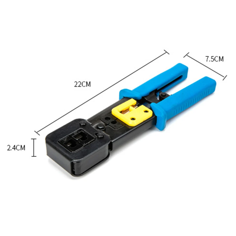 RJ11 RJ45 6P 8 сетевой обжимной инструмент мульти функциональный кабель Резак пирсинг