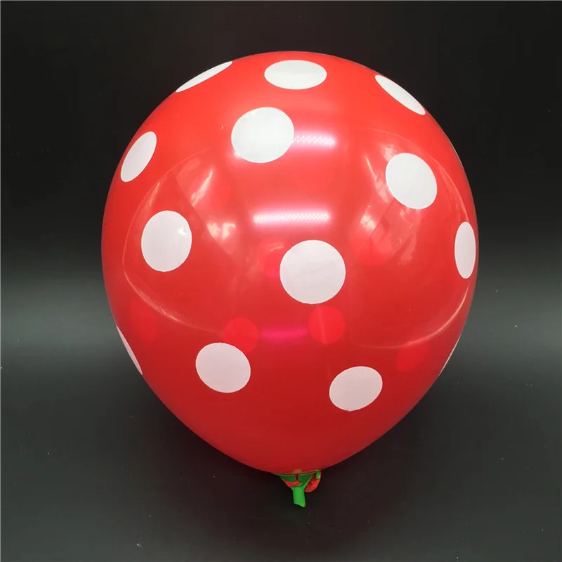 Nicro 12 дюймов воздушный латексный шар в горошек День Святого Валентина День рождения Свадебная вечеринка DIY украшение для дома# Bal66