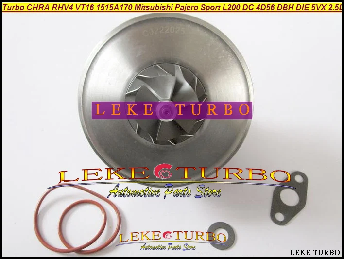 Turbo Cartridge CHRA RHV4 VT16 VT-16 1515A170 VAD20022 For Mitsubishi Triton Intercooled Pajero Sport L200 DC 06- DI-D 4D56 2.5L (5)