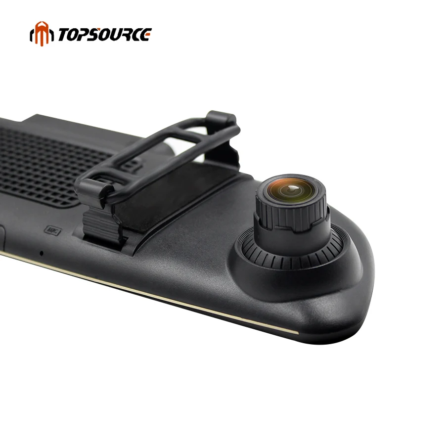 TOPSOURCE 6,8" 3g Автомобильное Зеркало gps Android 5,0 видеорегистратор Full HD 1080P видео рекордер двойная камера DVRs ram 1 ГБ/rom 8 ГБ Регистратор