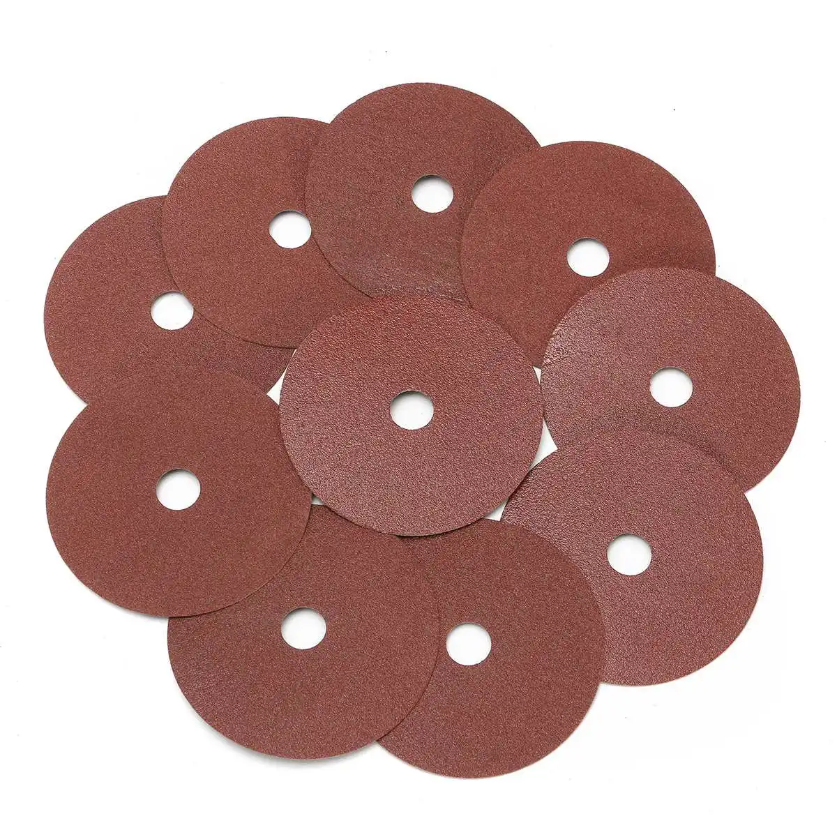 New 10Pcs 4inch 100mm 100 Sanding Disc Polishing Pad Sandpaper Power