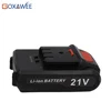 Goxawee 21V Rechargeable Cordless Electric Screwdriver Lithium Batteries For Screwdrivers Drill Battery 12V, 16.8V,21V ► Photo 2/6