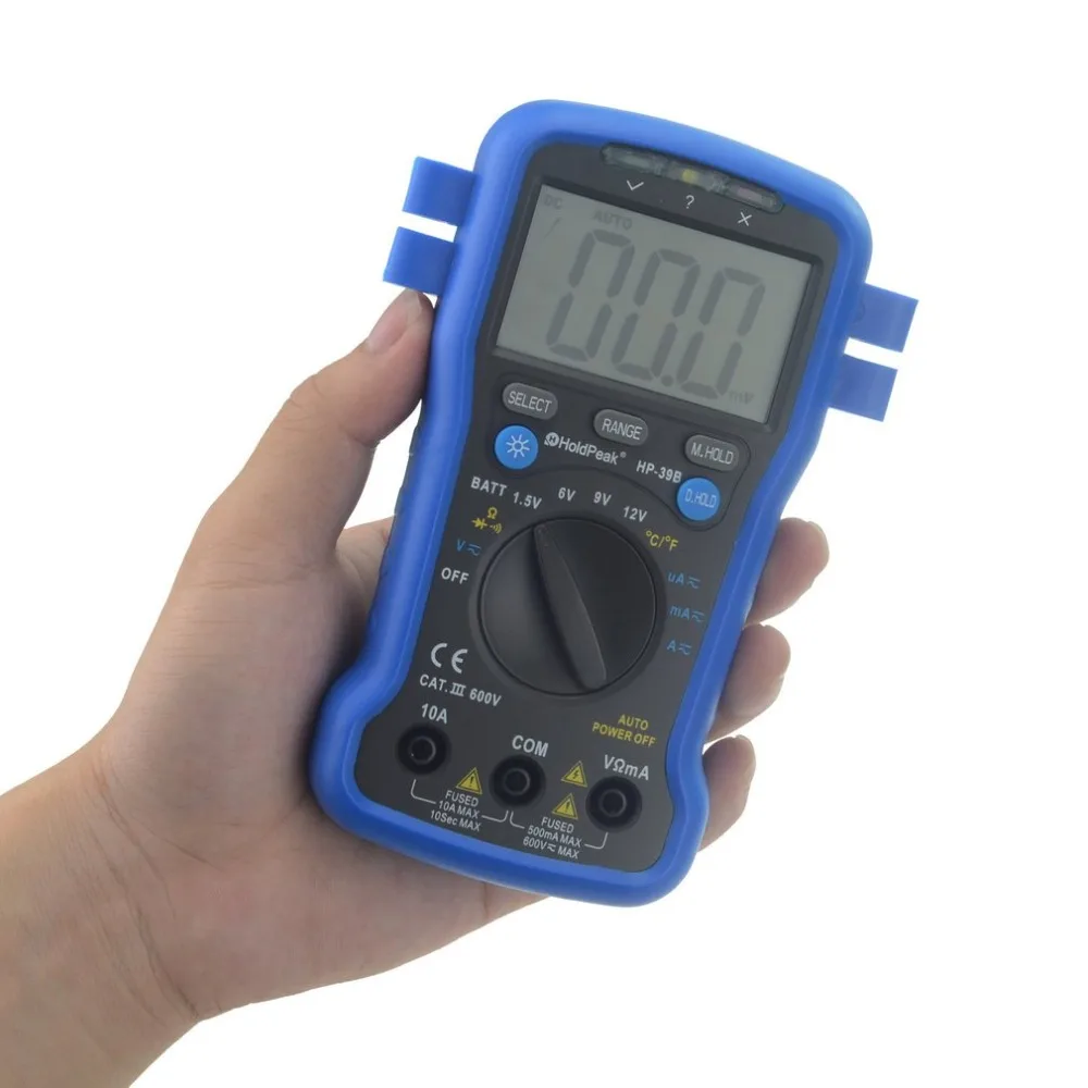 

Digital Multimeter Multifunction AC/DC Voltage Current Temperature Resistance Capacitance Pocket Tester Drop Shipping Sale