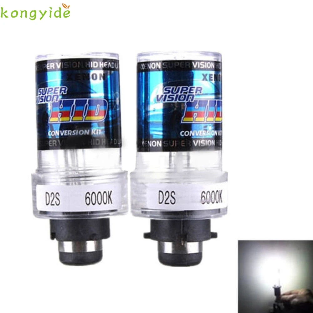 

KONGYIDE Super Automaker drop ship 2X 35W D2S/D2C Xenon Car Replacement HID White Headlight Light Lamp Bulbs Mar712