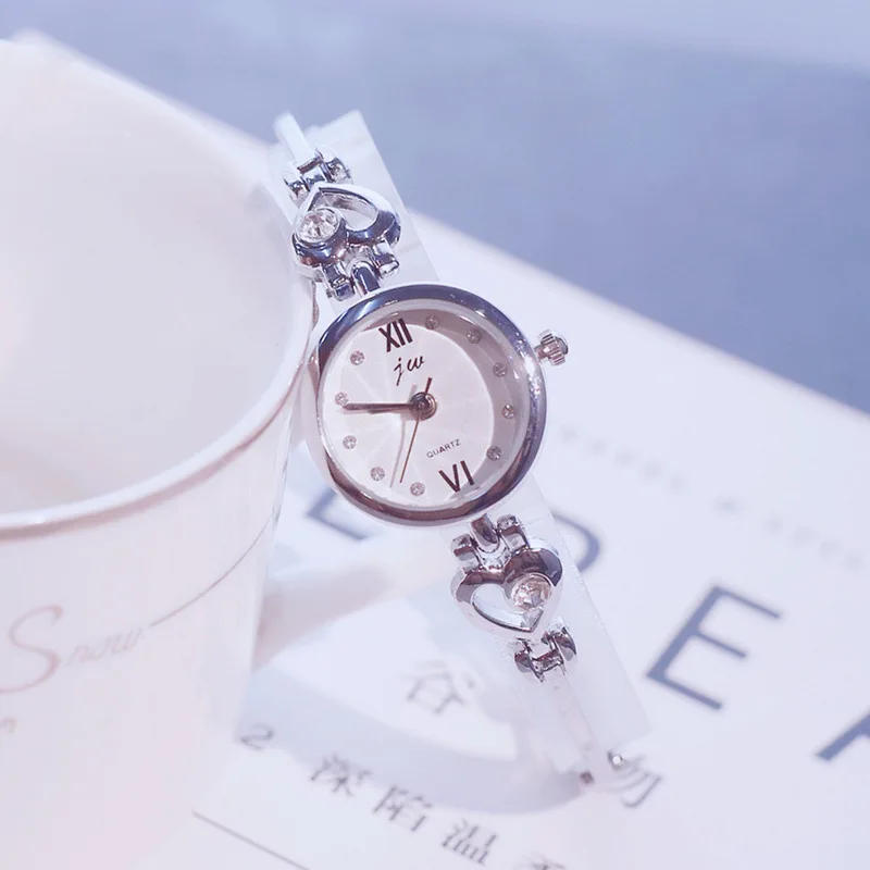 

Luxury Exquisite Crystal Women Dress Quartz Wristwatches Delicate Silver Gold Ladies Bracelet Bangle Watch Female Casual Hours