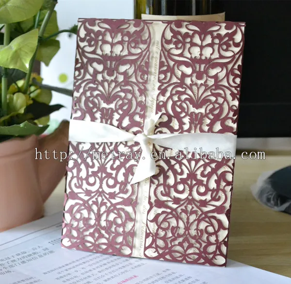 50pcs /lot laser cut elegant silver red wedding invitations chinese ... 50pcs /lot laser cut elegant silver red wedding invitations chinese ...