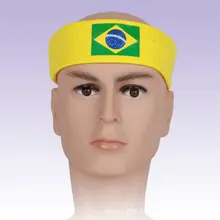 New Cheerleading Refuelling Head With International font b Football b font Match Russian Flag Pattern Cheerleading