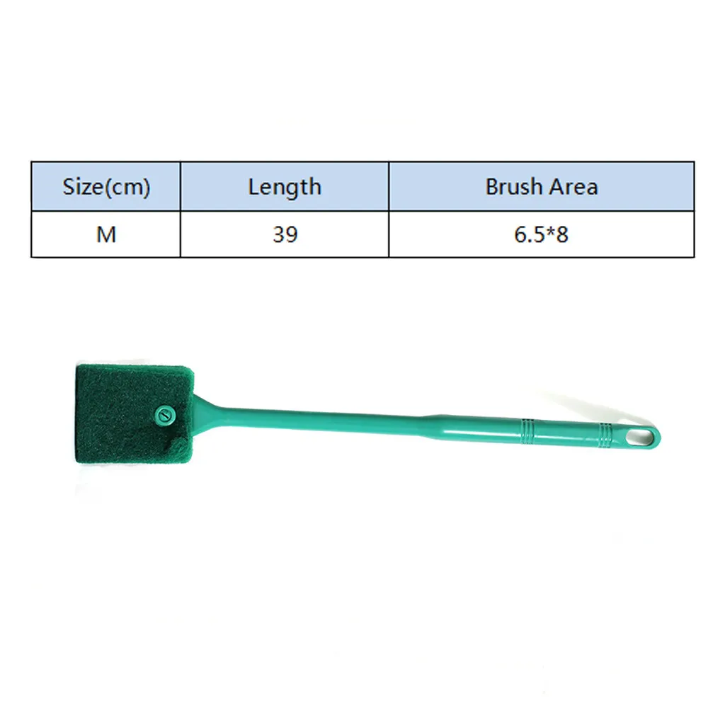 Аквариум аксессуары магнитного Аквариум кисть аквариум декорацией Очиститель плавающей чистой аквариума Стекло инструменты чистый AA5