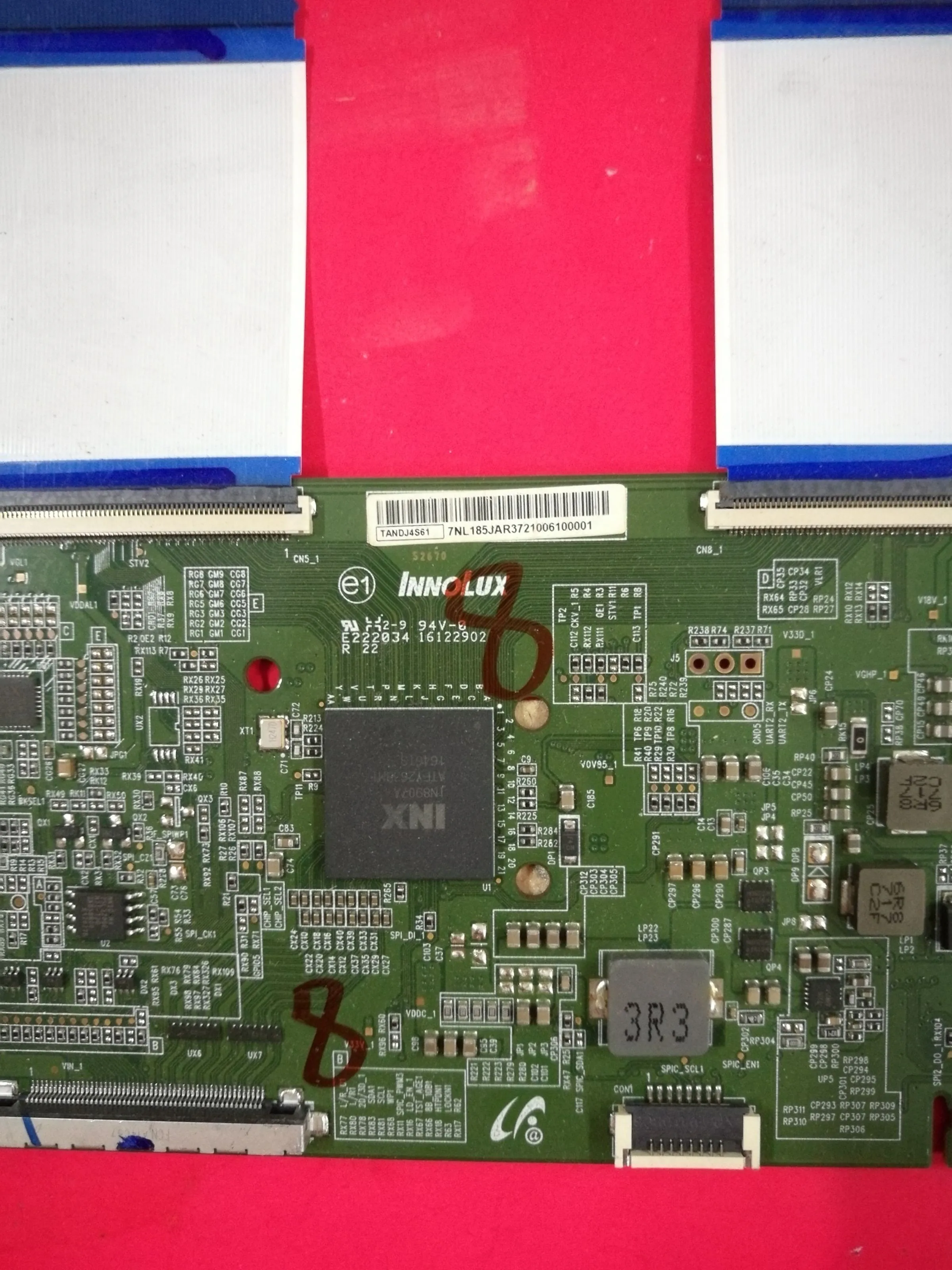 Основная плата питания плата постоянного тока LCD65MY8008A логическая плата E222034 16122902 экран V650