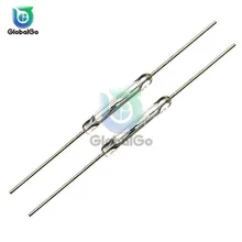 5 pz/lotto N/O Reed interruttore Magnetico 2*14mm Normalmente Aperto Interruttore di Induzione Magnetica