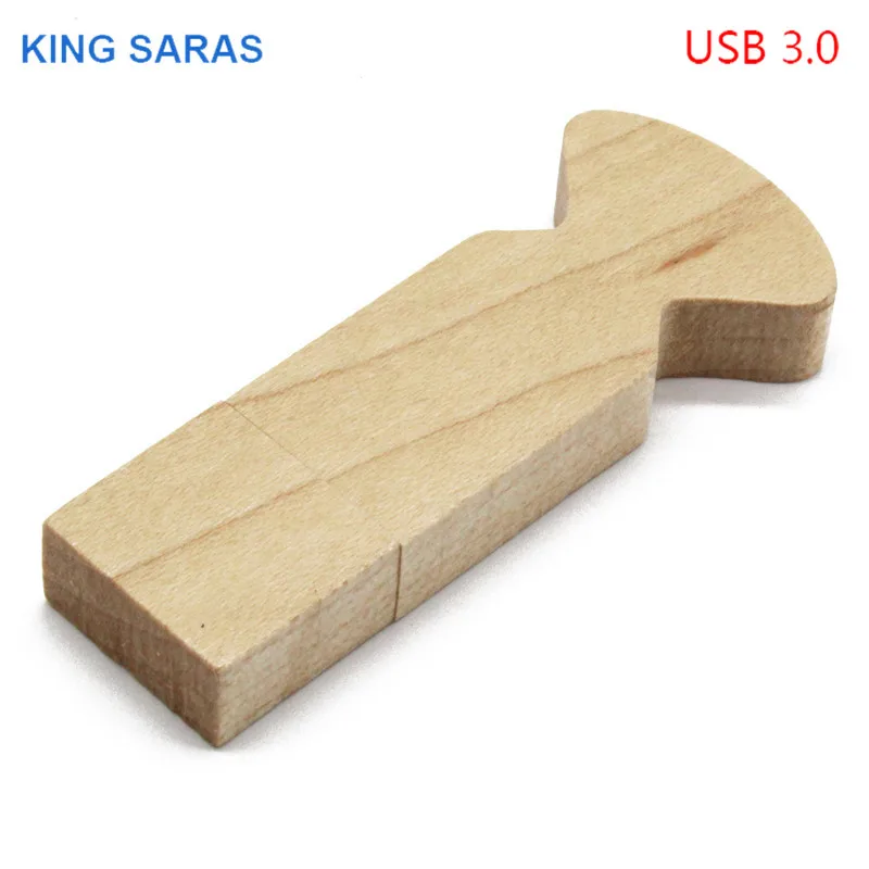 KING SARAS новая модель кленовый деревянный usb флеш-накопитель 4 ГБ 8 ГБ 16 ГБ 32 ГБ кленовый Деревянный usb 3,0