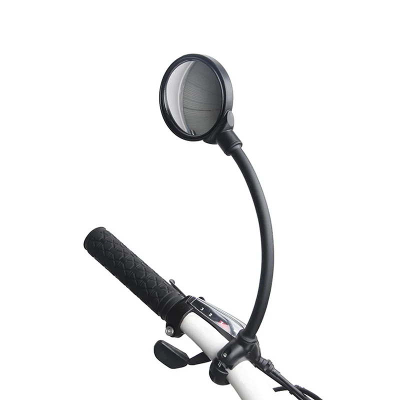 Flexible Rearview Mirror Bike Bicycle Cycling Aluminum Rear View Mirror Handlebar Adjustable Practical