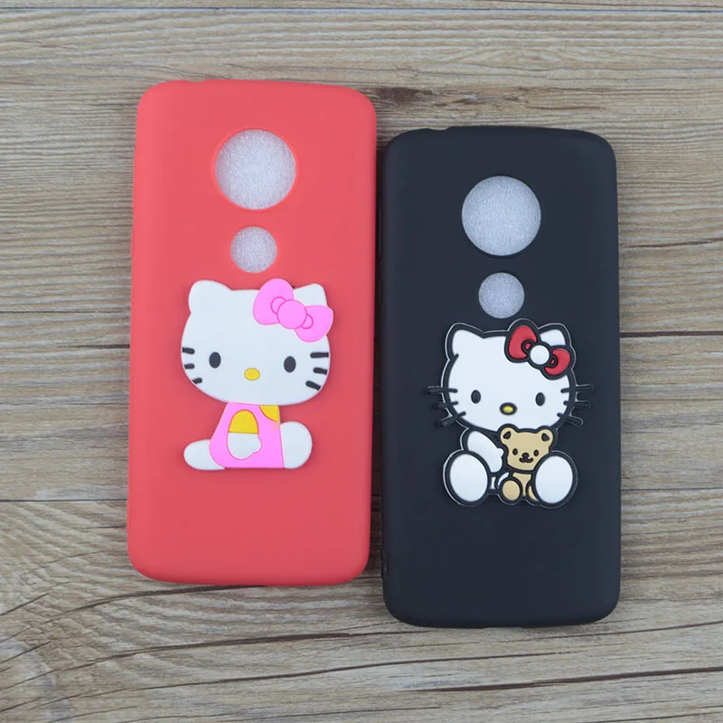Cute Cartoon Silicone Case for Motorola Moto E5 Plus / E5 Play / E5