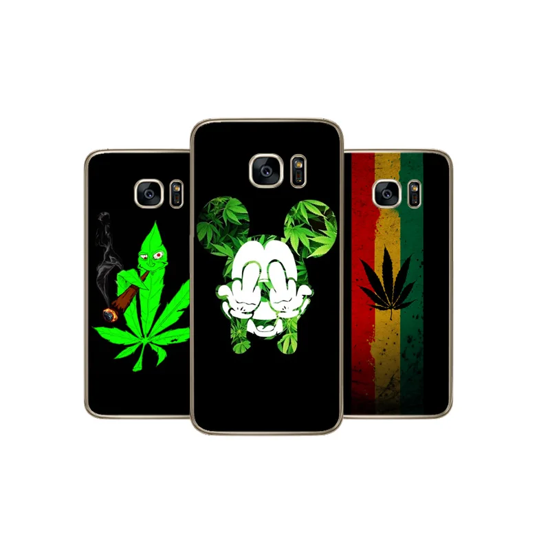 N252 Art Smoke Weed Мягкий силиконовый чехол из ТПУ для samsung Galaxy Note 3 4 5 8 9 10 M10 M20 M30 Grand Prime Case |