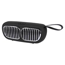 Портативный мини беспроводной динамик плеер USB радио FM Bluetooth динамик автомобиля спереди Моделирование лица стерео плеер#10