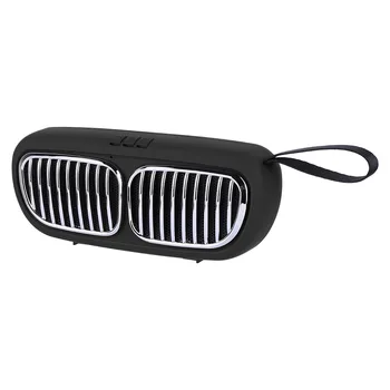 

Portable Mini Wireless Speaker Player USB Radio FM Bluetooth Speaker Car Front Face Modeling Stereo Player #10