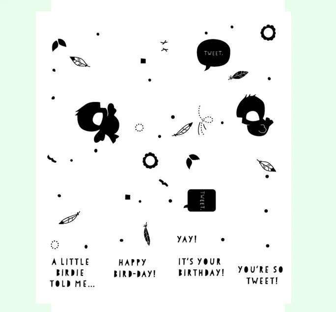 

background Transparent Clear Stamps for DIY Scrapbooking/Card Making/Kids Christmas Fun Decoration Supplies
