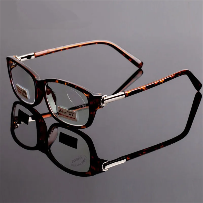 High Quality Women aspheric Brown Reading Glasses Anti Reflection