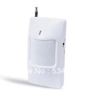

Wired Wide Angle 110 degree PIR Detector with 12 Meter Distance and 200 Meter Radio Distance