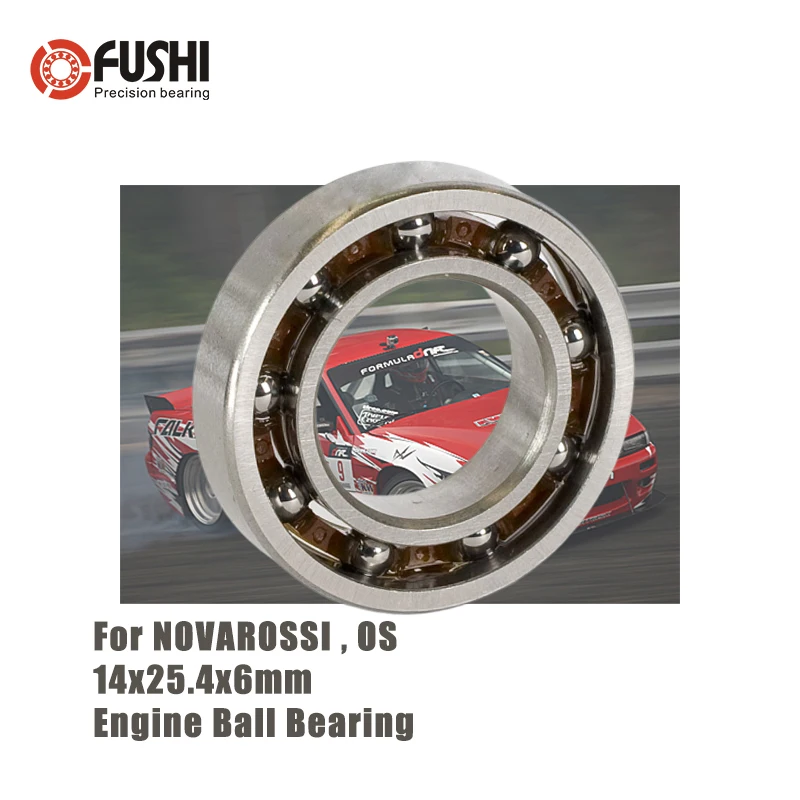 【高額売筋】 14*25.4*6 mm T46 Engine Rear Ball Bearing 1PC ABEC-3 C3 船舶・マリン用品