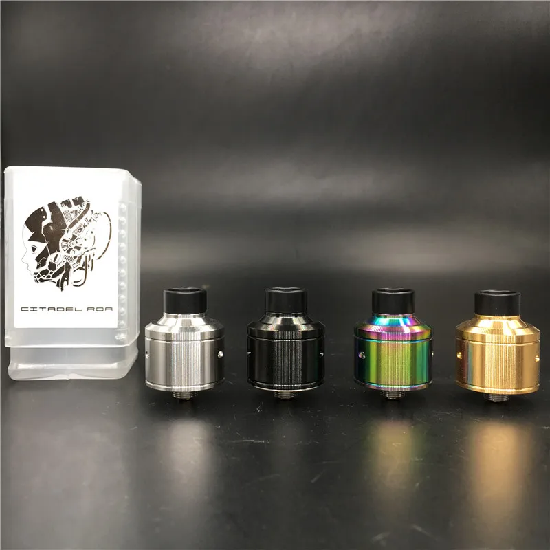

New Hadaly Citadel RDA Atomizers 510 Thread 22MM Diameter Wide Bore Drip Tip E Cigarette Huge Vapor Vaporizer fit 510 Mech Mod