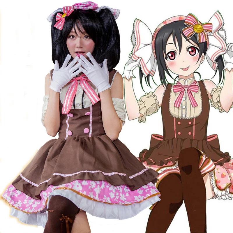 Anime Love Live Costume Cosplay Yazawa Nico For Woman Girl Halloween ...