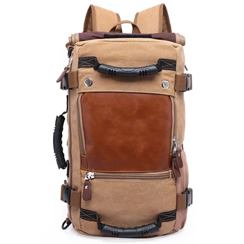 

Male Waterproof Computer Causal Men Backpacks Large Capacity Function Travel bag Canvas laptop Backpack Duffel Shoulder Bags sac