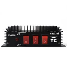 50W 470-480MHz UHF Ham Handheld Transceiver Amplifier Portable Two Way Radio Walkie Talkie Power Amplifier HYS TC-450U