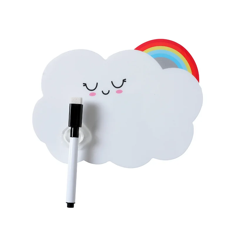 

Creative Refrigerator Sticker Cartoon Dry Erase Rewritable Pen Whiteboard Message Board Note Paste Wall Sticks Home Decoration