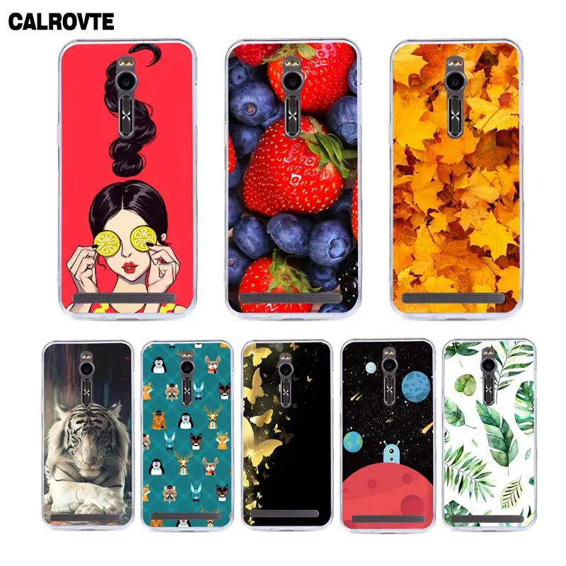 Чехол CALROVTE для телефона ASUS Zenfone 2 ZE551ML ZE550ML Z008D Z00AD Deluxe мягкие силиконовые чехлы из