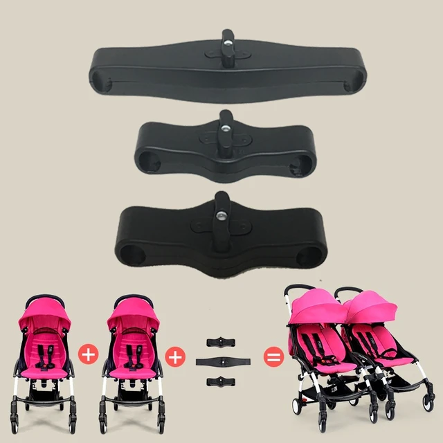 Adaptateur De Connecteur De Coupleur, Accessoires De Poussette Jumeaux Pour  Babyzen Yoyo Yoya Vovo Babytime Et Poussette Similaire 3 Pièces/ensemble -  Accessoires Pour Poussettes - AliExpress