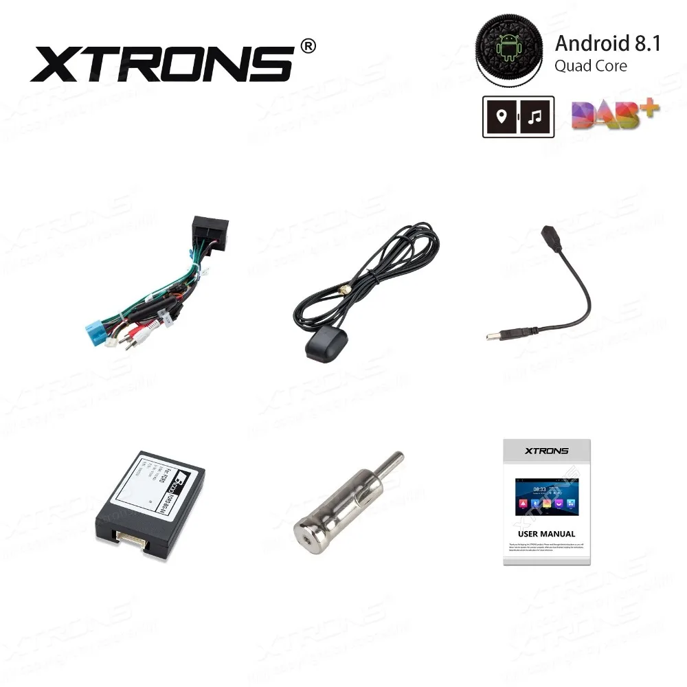 Cheap 7" Android 8.1 OS Car DVD Multimedia GPS Radio for Ford Fusion 2006-2011 & S-Max 2006-2011 & Transit 2006-2008 & Focus 2005-2007 5