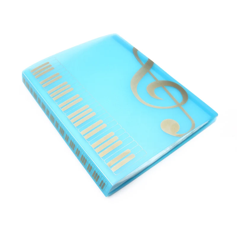 

Music Sheet File Documents Paper Folder Holder Plastic A4 Size 40 Pockets MC889