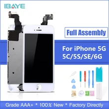 Full assembly LCD screen for iPhone 5/5C/5S/SE LCD Display LCD Touch Screen Digitizer full Replacement pantalla+Button+Camera Full assembly LCD screen for iPhone 5/5C/5S/SE LCD Display LCD Touch Screen Digitizer full Replacement pantalla+Button+Camera
