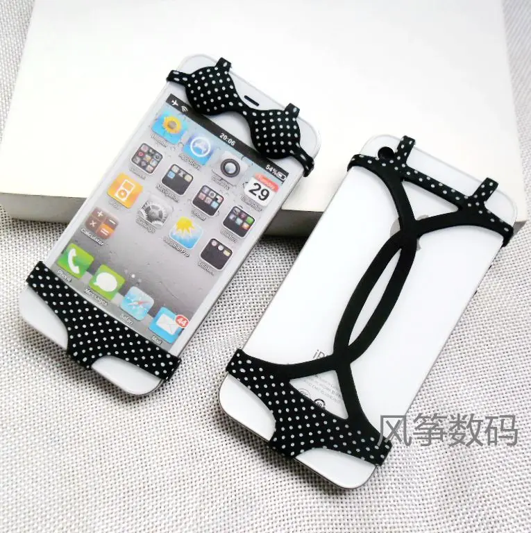 Mobile phone panties one piece thong underwear bra dust plug swimwear