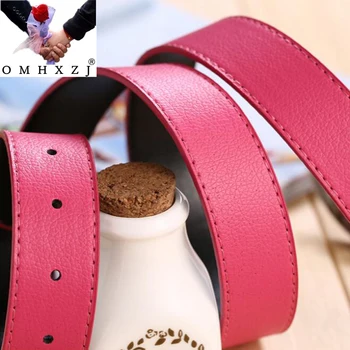 

OMH wholesale woman's casual fashion 6 colors candy belts,girls Peach heart belt,Decorative belt PD80