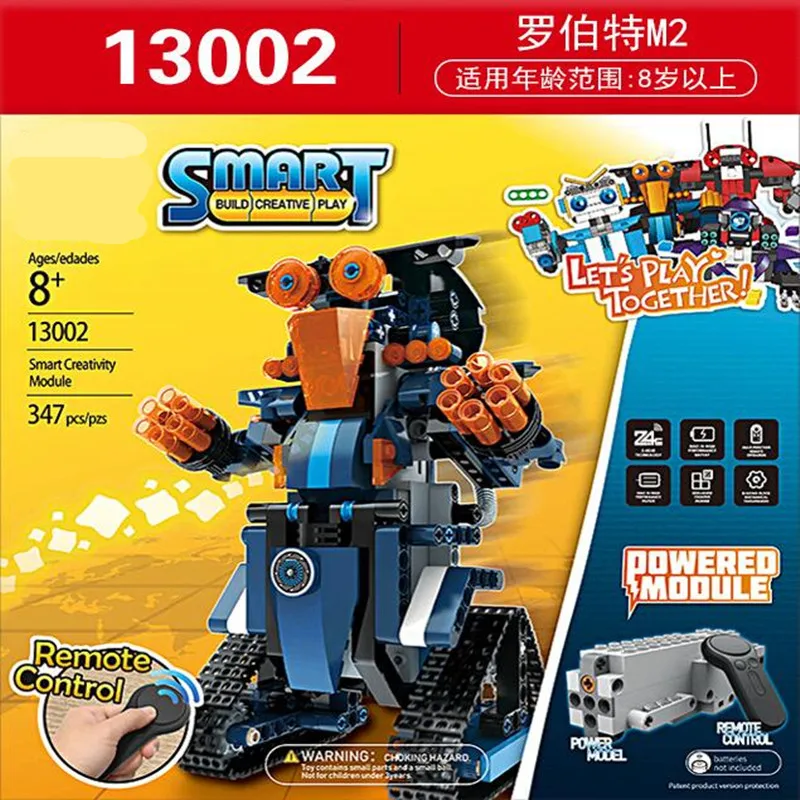 

Robot RC Diy blocks Technic power function smart tracked Remote Control fit BOOST motor Building technic Blocks Bricks kids Toys