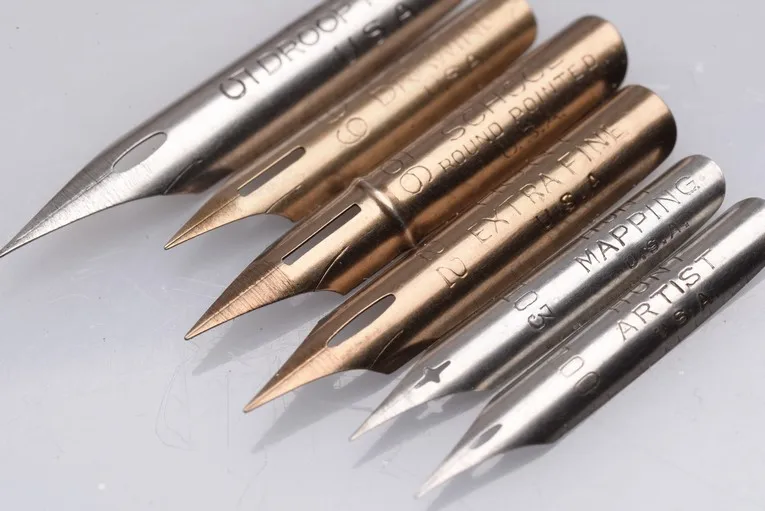 Spencerian Script Copperplate Latin English Calligraphy Dip Pen