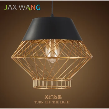 

Nordic Iron Round Chandelier Retro Industrial Style Chandelier for Dining Room Kitchen Lounge Bar Reading Room Lighting Fixtures
