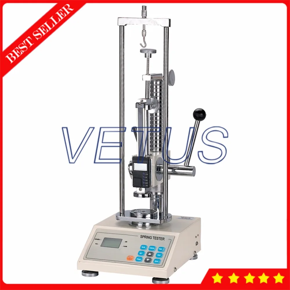 50N/5kg/11Lb Spring Extension Compression Testing Machine Digital Spring Lood Tester without